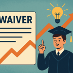 Graduate holding waiver with upward trend.