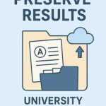 University results preservation graphic