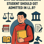 Student considering law school benefits